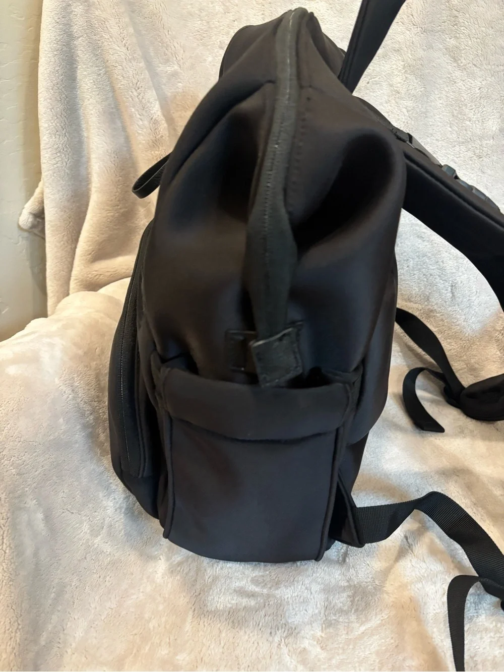 cloud island Black Diaper Bag Backpack